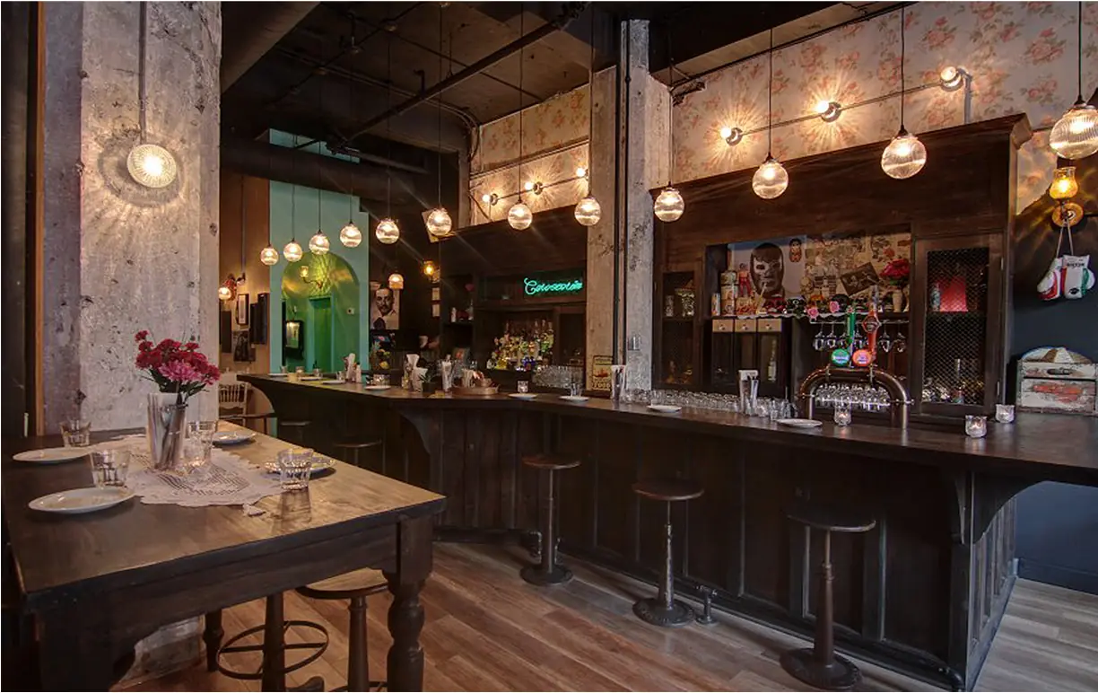 Comptoir du bar