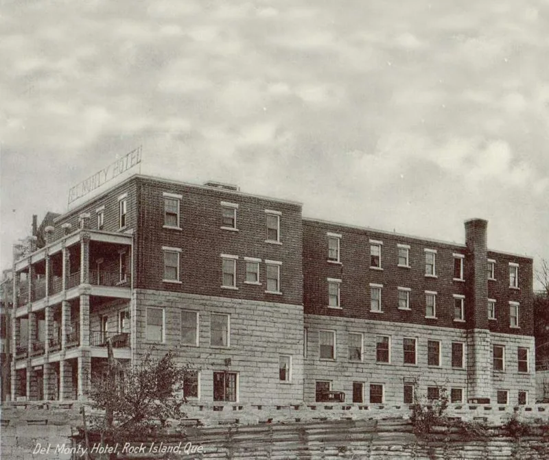 Photo d’archives de l’ancien hôtel