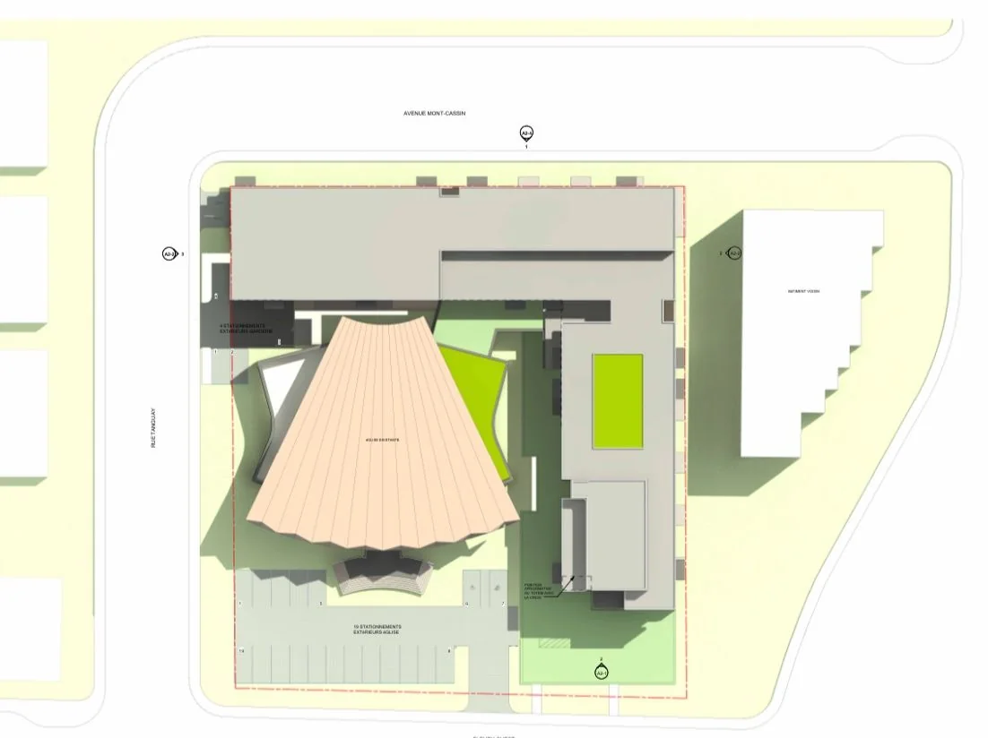 Plan d’implantation du projet